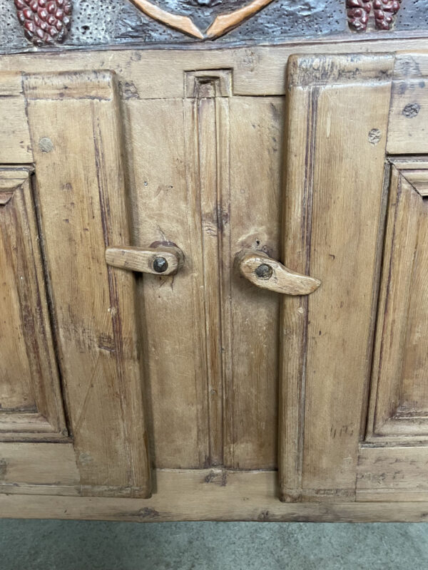 Credenza in pino cembro secolo XVII - immagine 6