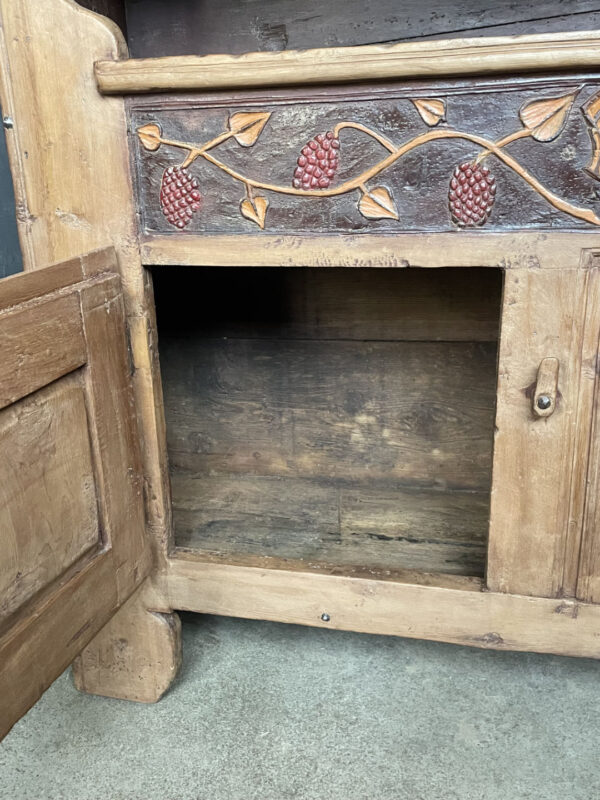 Credenza in pino cembro secolo XVII - immagine 4
